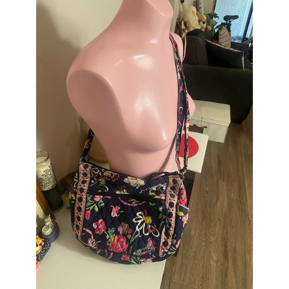 Vintage Vera Bradley Floral Crossbody Bag 🌸